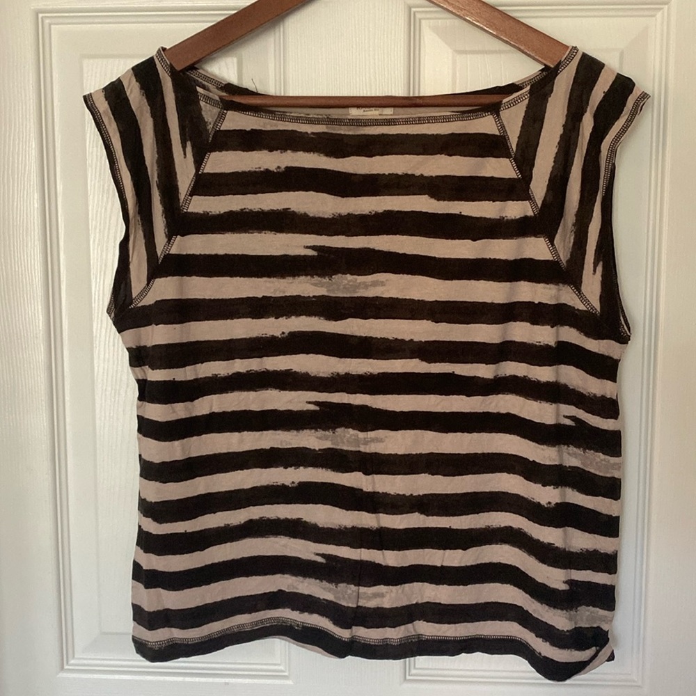 Rachel by Rachel Ray striped knit top